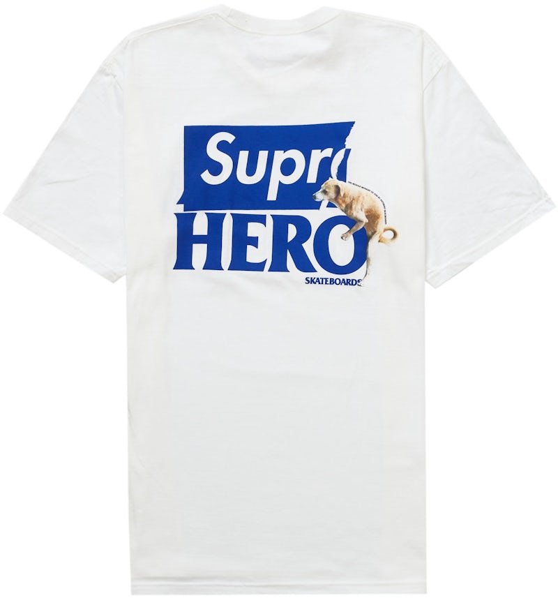 Supreme ANTIHERO Dog Tee White Men's SS22 US1