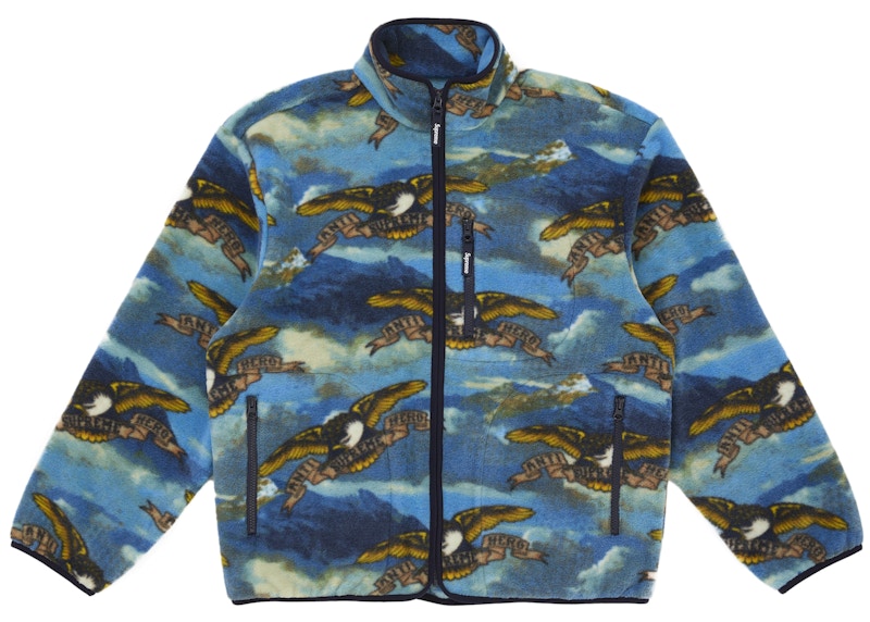 Supreme ANTIHERO Fleece Jacket Multicolor Men's - FW25 - US