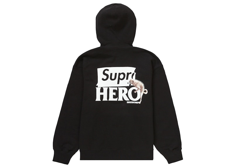 Supreme ANTIHERO Hooded Sweatshirt (SS22) Black