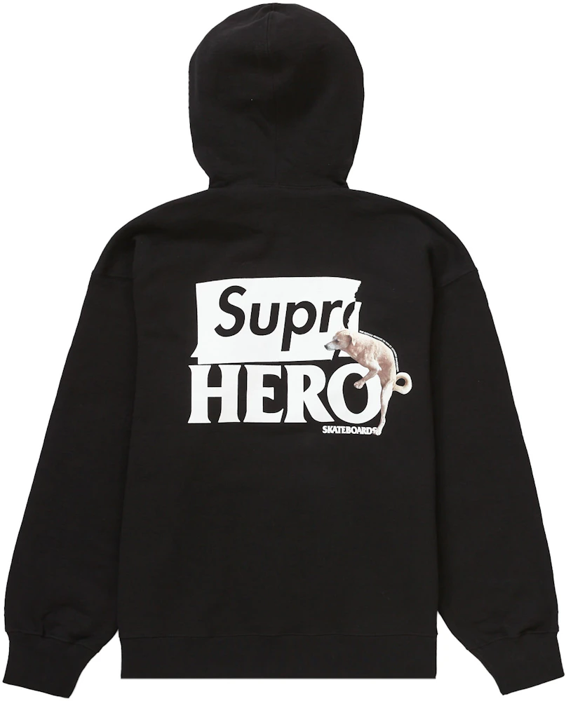 Supreme 2022 SS Unisex Street Style Collaboration Logo Skater Style Hoodies  (2022 22SS, Supreme ANTIHERO Hooded Sweatshirt)