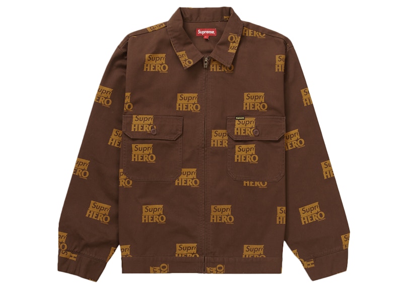 Supreme ANTIHERO Work Jacket Brown Men's - SS22 - US