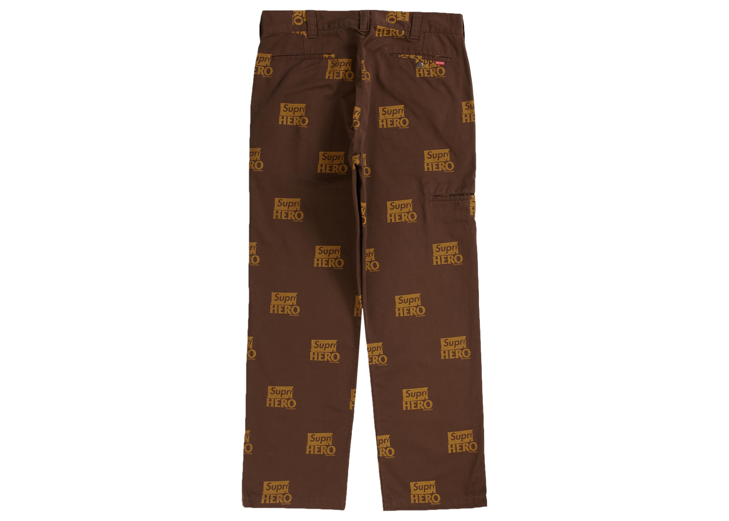 Supreme ANTIHERO Work Pant Brown Men's - SS22 - US