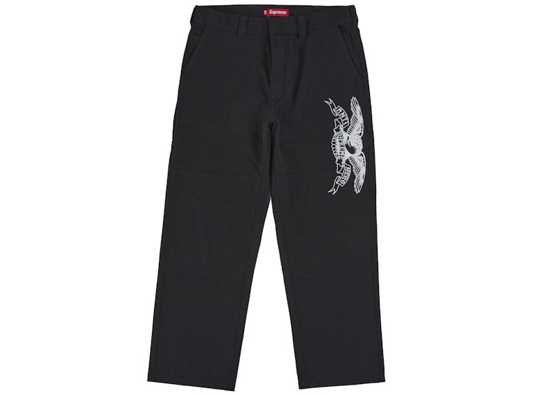 Supreme ANTIHERO Work Pant (FW25) Black Men's - FW25 - US