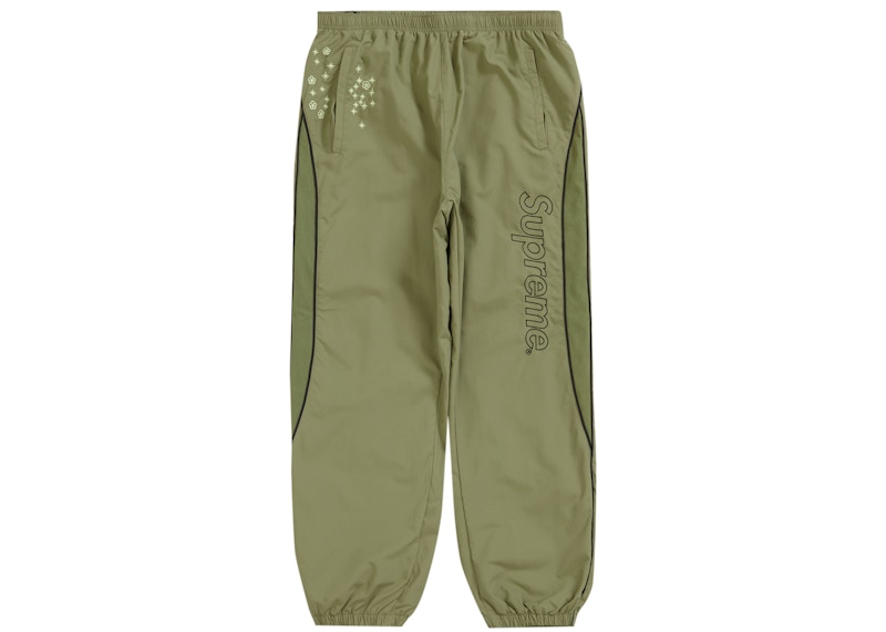 Supreme AOI Glow-in-the-Dark Track Pant Olive - SS22 Men's - US