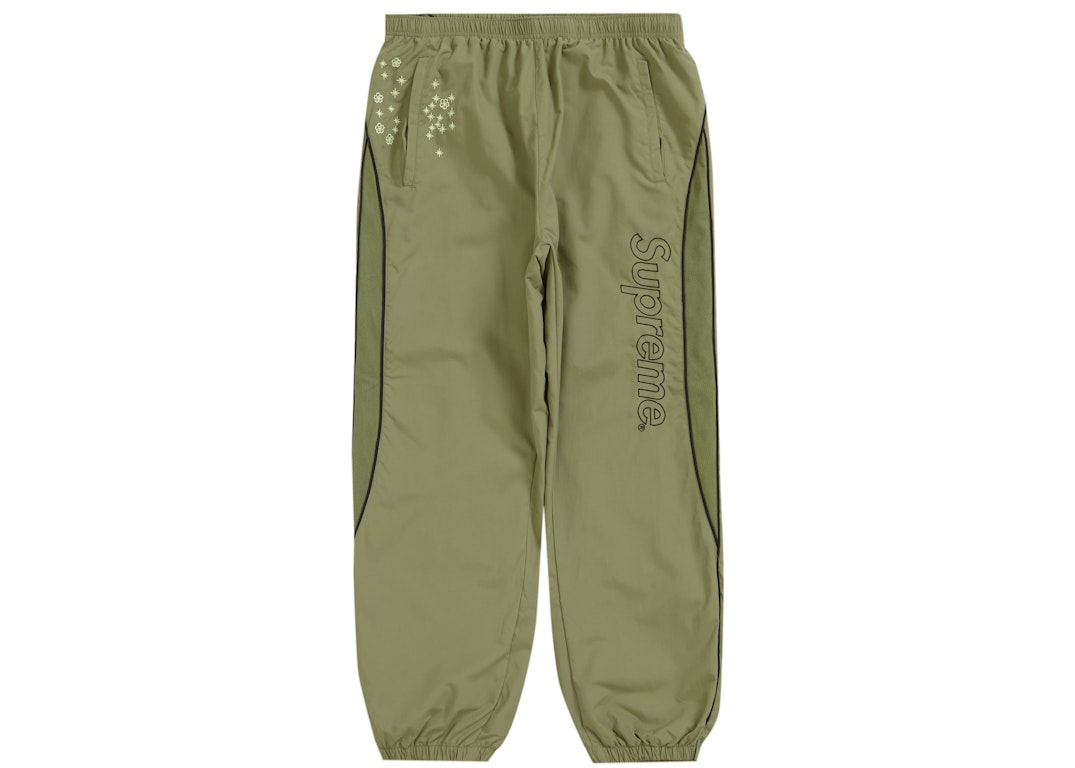 Pre-owned Supreme Aoi Glow-in-the-dark Track Pant Olive