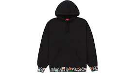 Supreme AOI Icons Hooded Sweatshirt Black