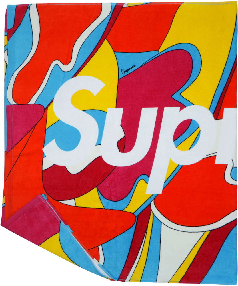 Supreme Abstract Beach Towel Red - SS16 - GB