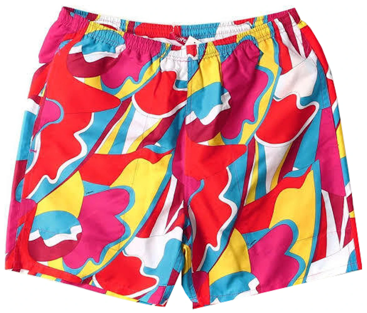 Supreme Abstract Water Short Red Men's - SS16 - US