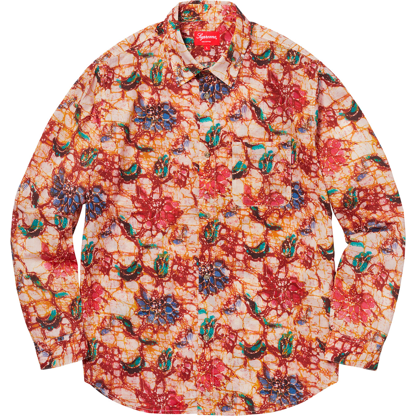 Supreme Acid Floral Shirt