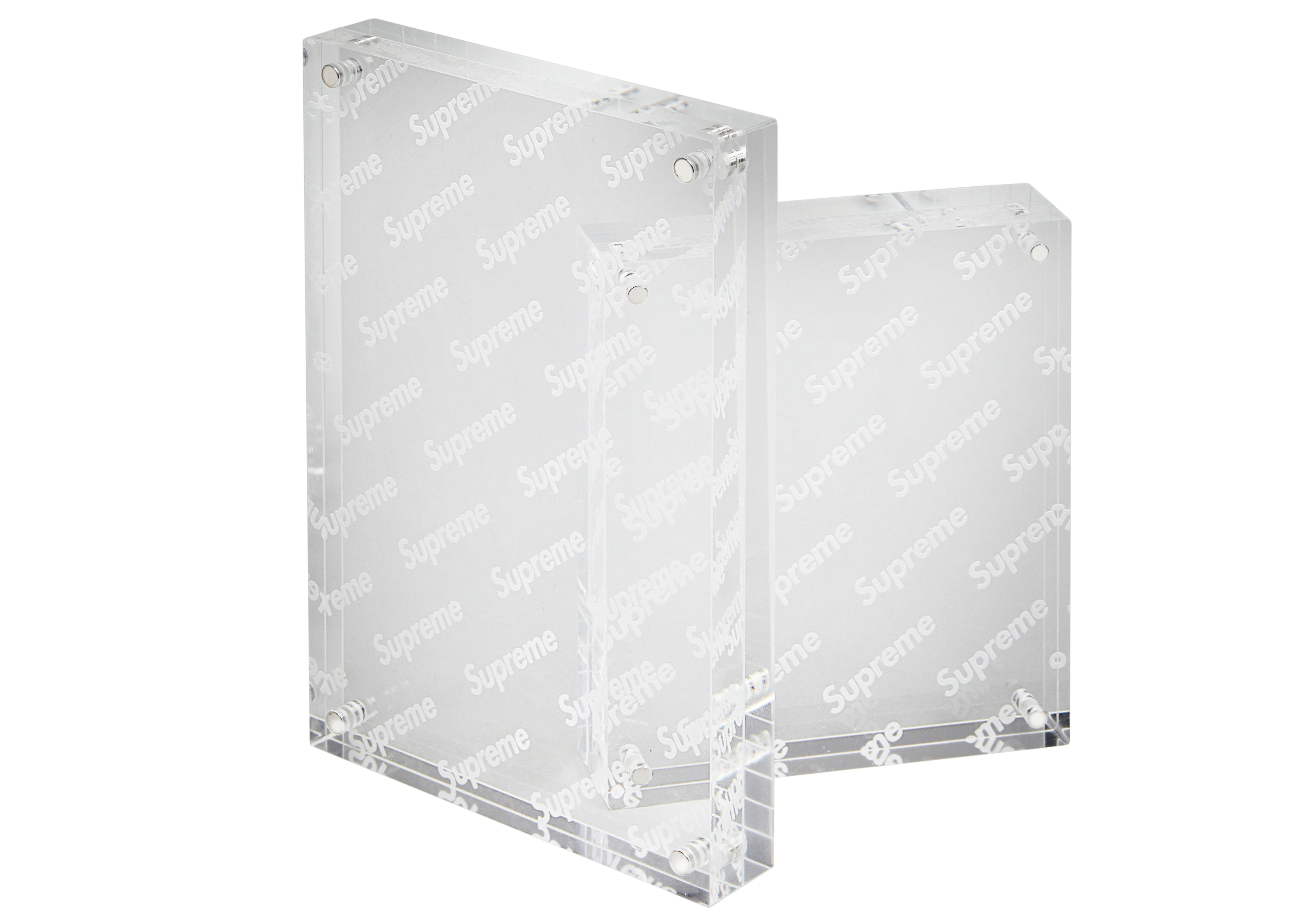 Supreme Acrylic Photo Frame (Set of 2) Clear - SS19 - US