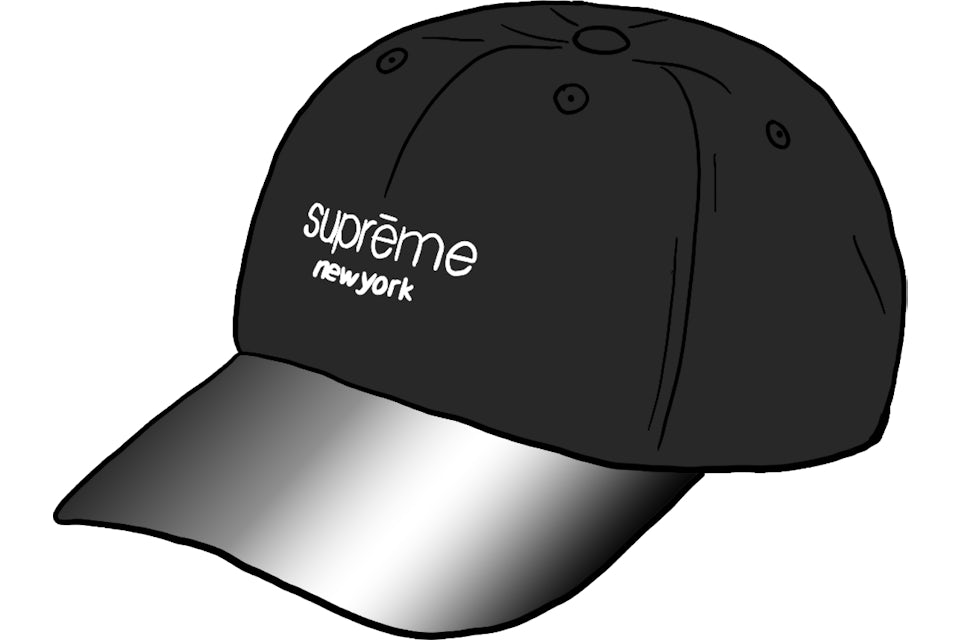Supreme acrylic visor 6 panel Clearance
