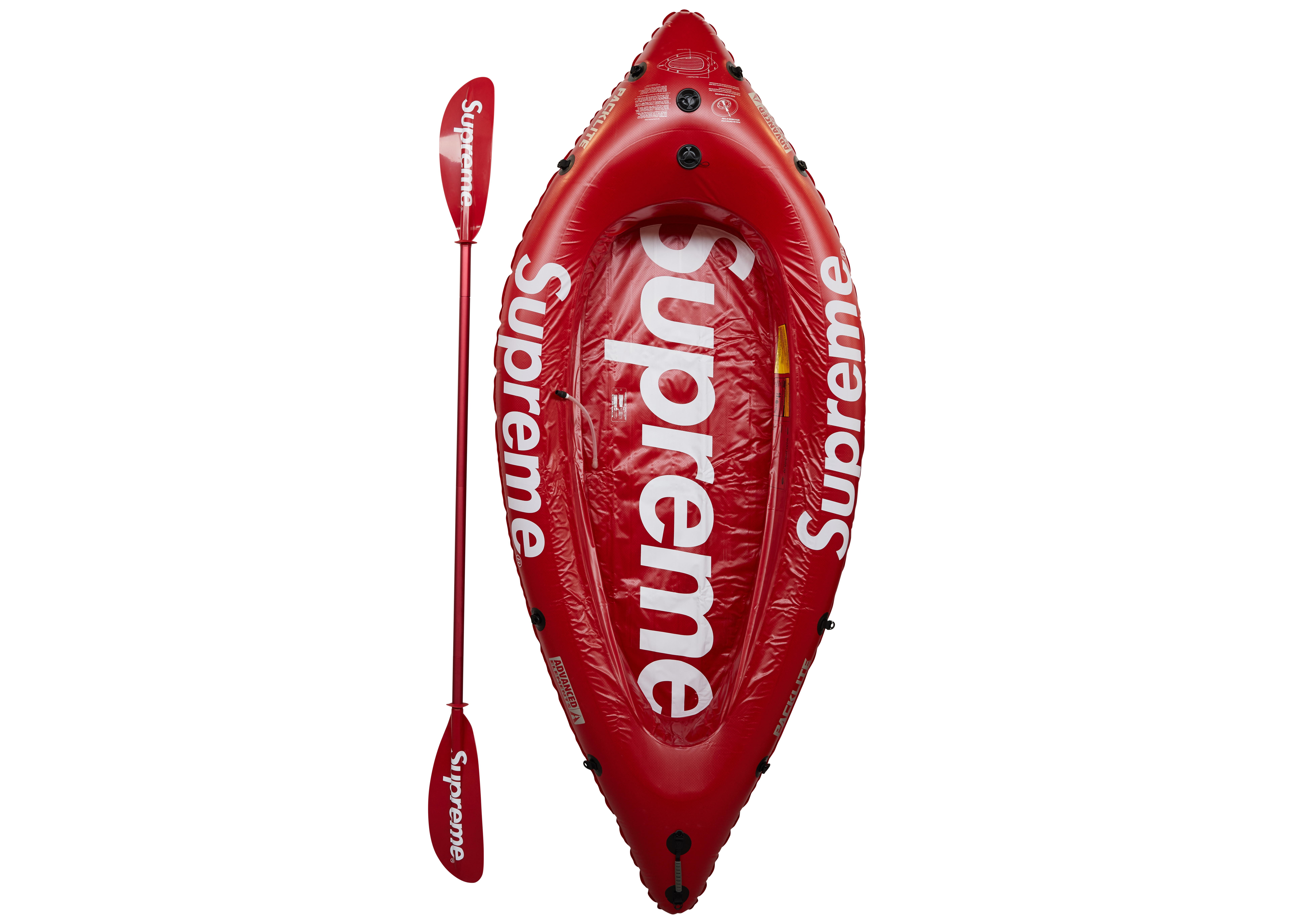 Supreme Advanced Elements Packlite Kayak Red - SS18 - US
