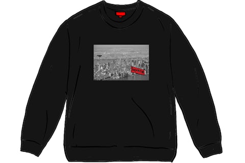 Supreme Aerial Crewneck Black Men's - FW20 - US Supreme Aerial Crewneck Black Men's - FW20 - US