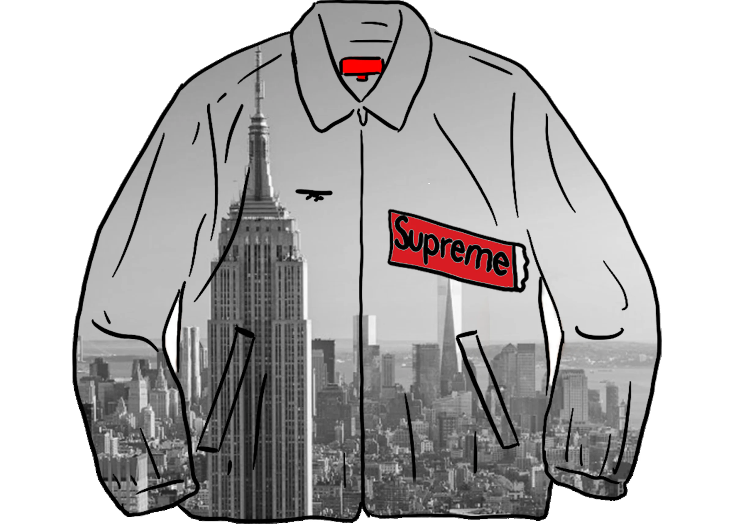 Supreme Aerial Tapestry Jacket 2020AW
