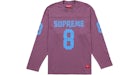 Supreme Affiliated L/S Football Top White Men's - SS25 - US