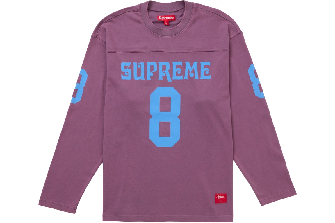 Supreme Affiliated L/S Football Top Dusty Purple Men's - SS25 - US