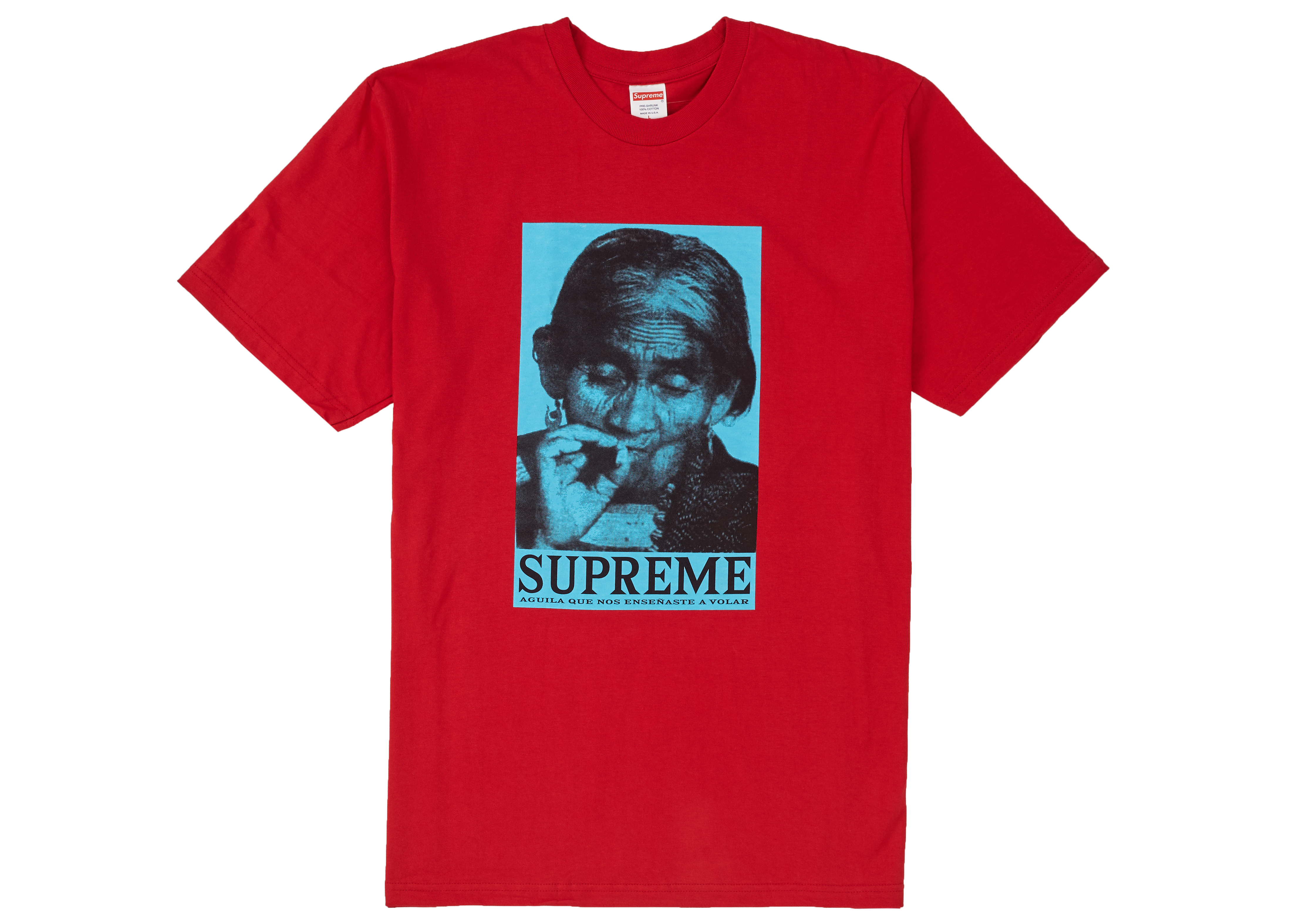 Supreme Aguila Tee Red Men's - FW19 - US