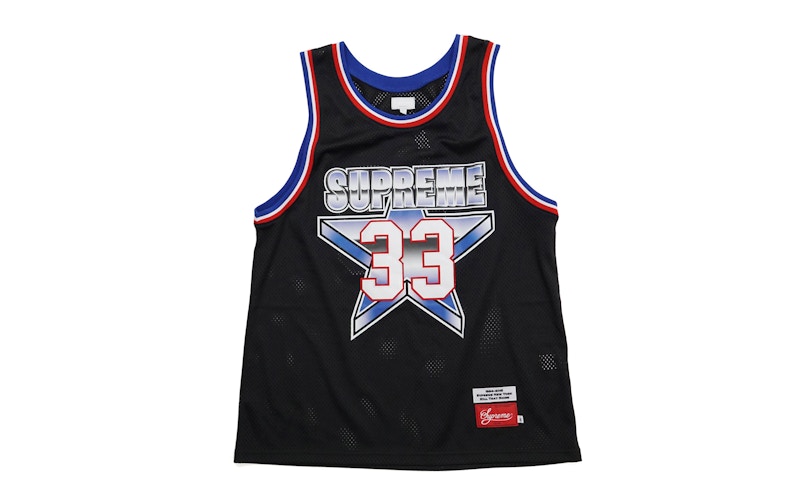 Supreme All Star Basketball Jersey Black Men's - SS15 - US