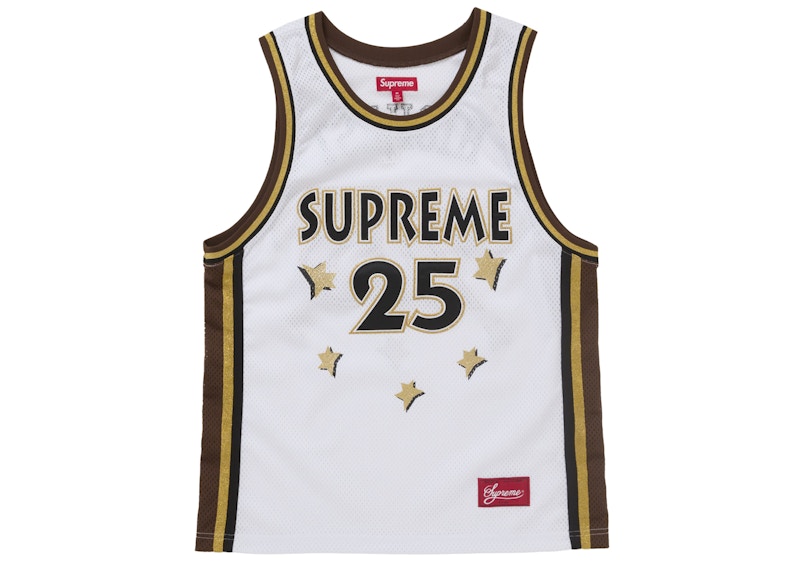 Supreme Star Basketball Jersey Yellow Men's - SS24 - US