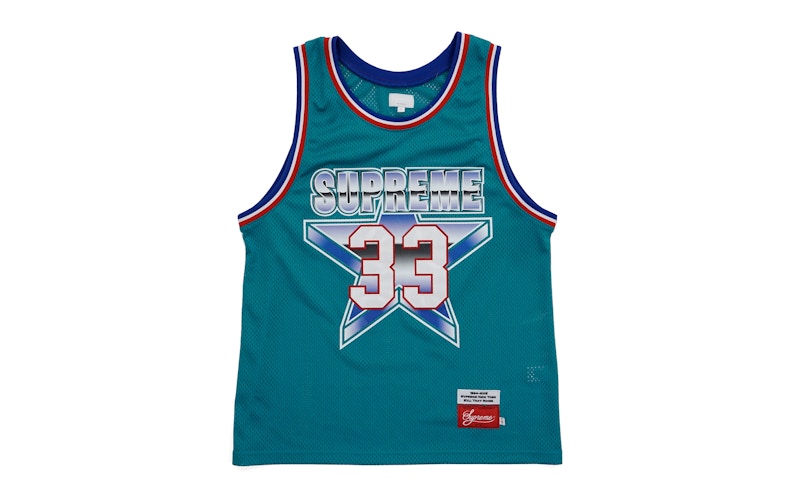 Supreme All Star Basketball Jersey Teal