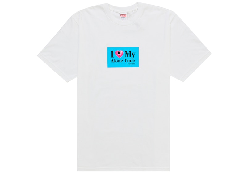Supreme Alone Time Tee White Men's - SS26 - US