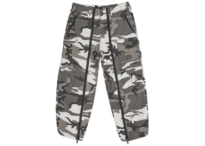 Supreme Alpha Industries Cotton Flight Pant Snow Camo Men's - SS26