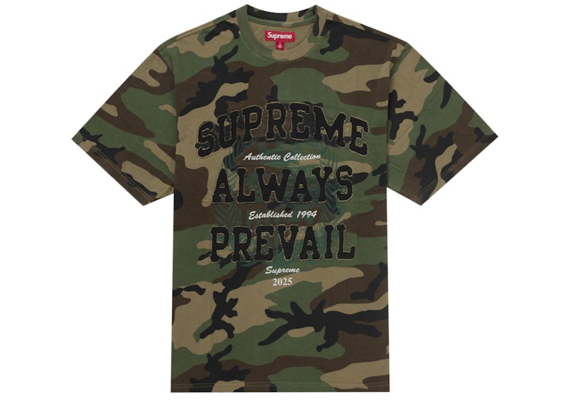個人装備 Supreme Layered CamoCrusherWoodland Camo Supreme Layered Camo Crusher Black - SS25 - US