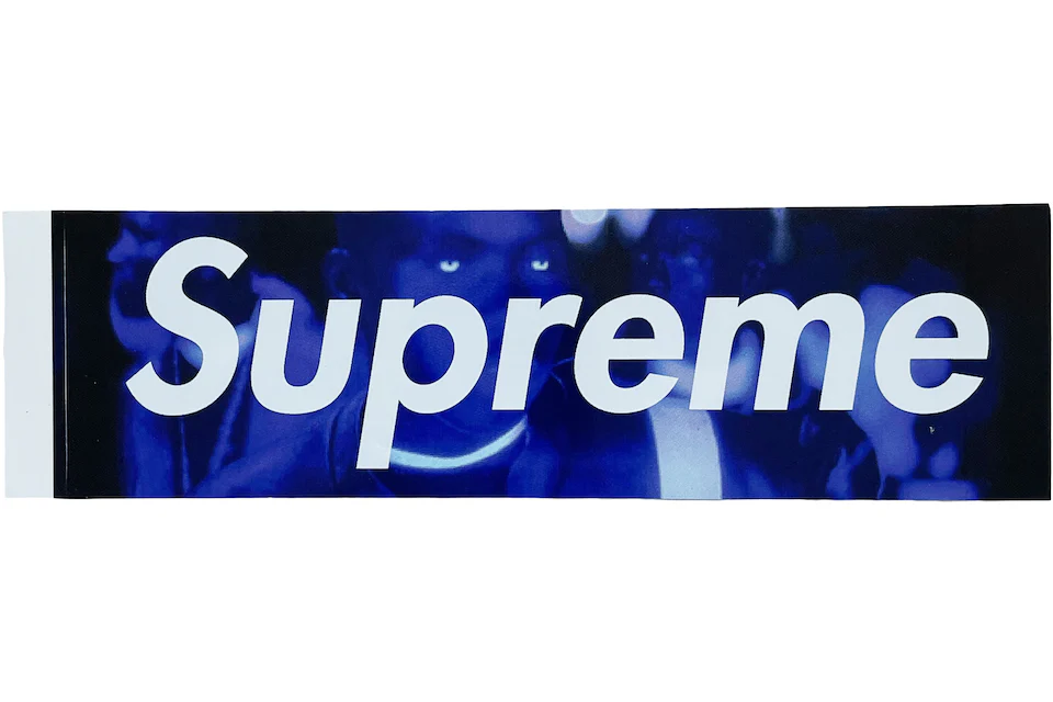 Supreme America Eats Its Young Nas & DMX Belly Box Logo Sticker