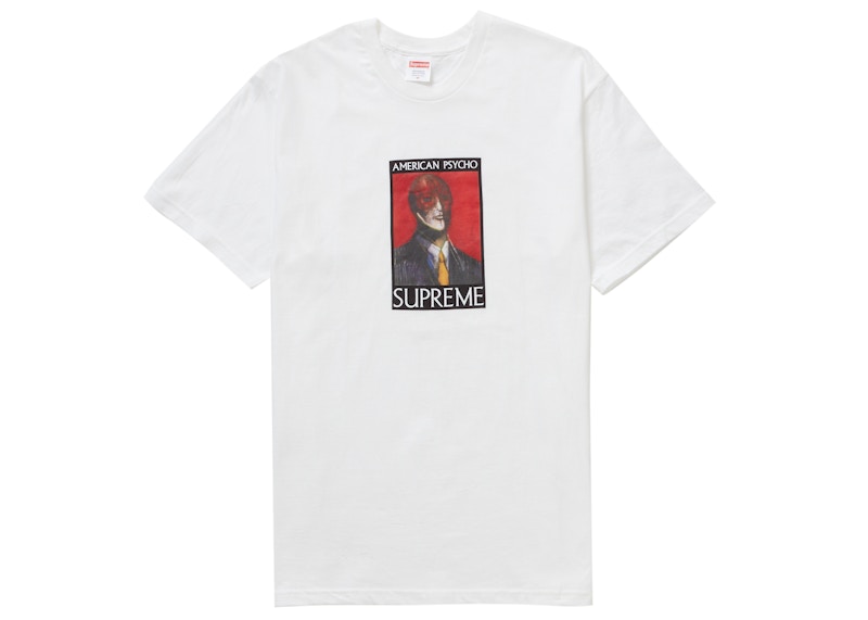 シュプリーム　American Psycho Tee　紫Lメンズ