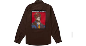 Supreme American Psycho Work Shirt Brown