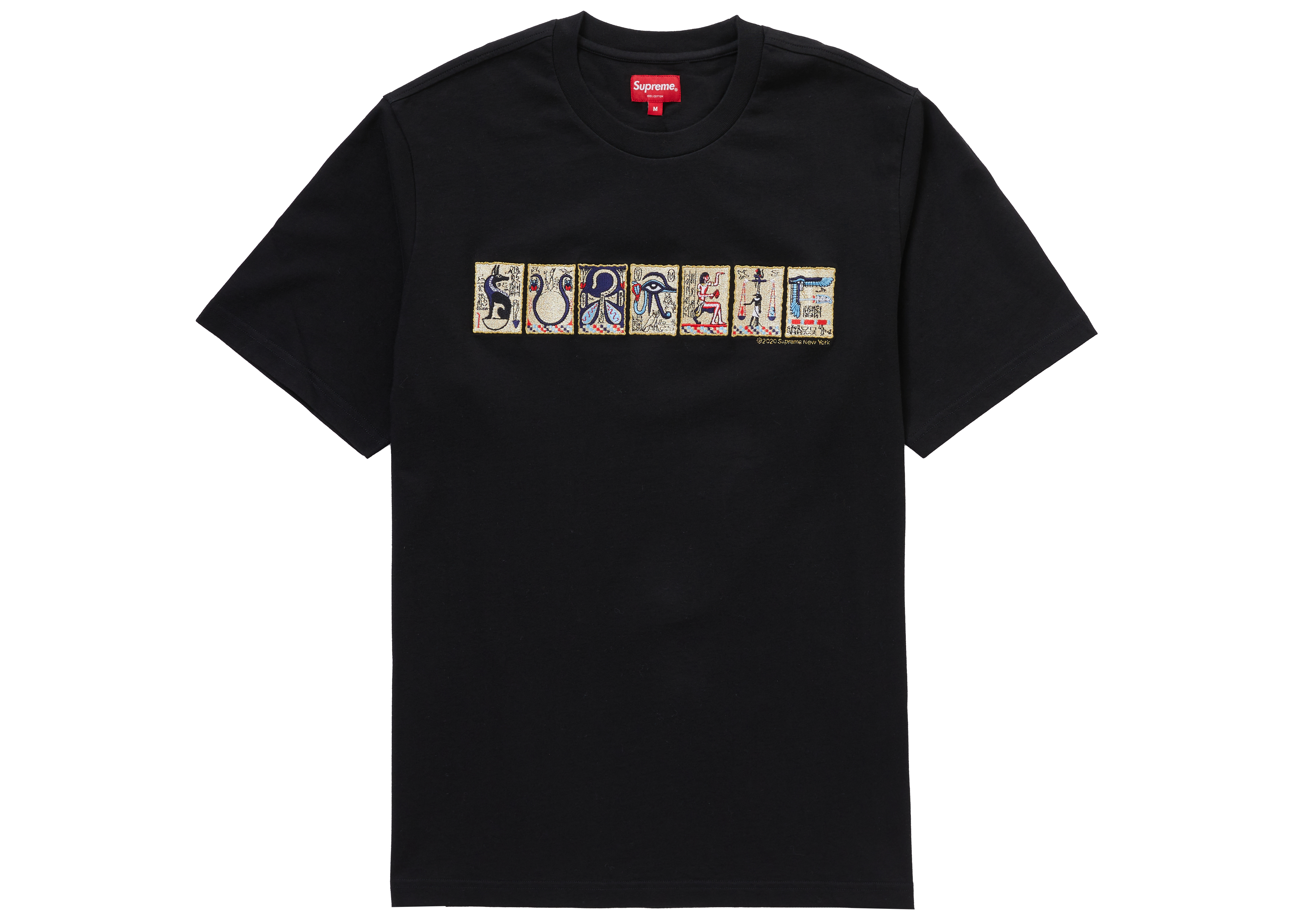 Tシャツ/カットソー(半袖/袖なし)Supreme 2020AW ancient s/s top black