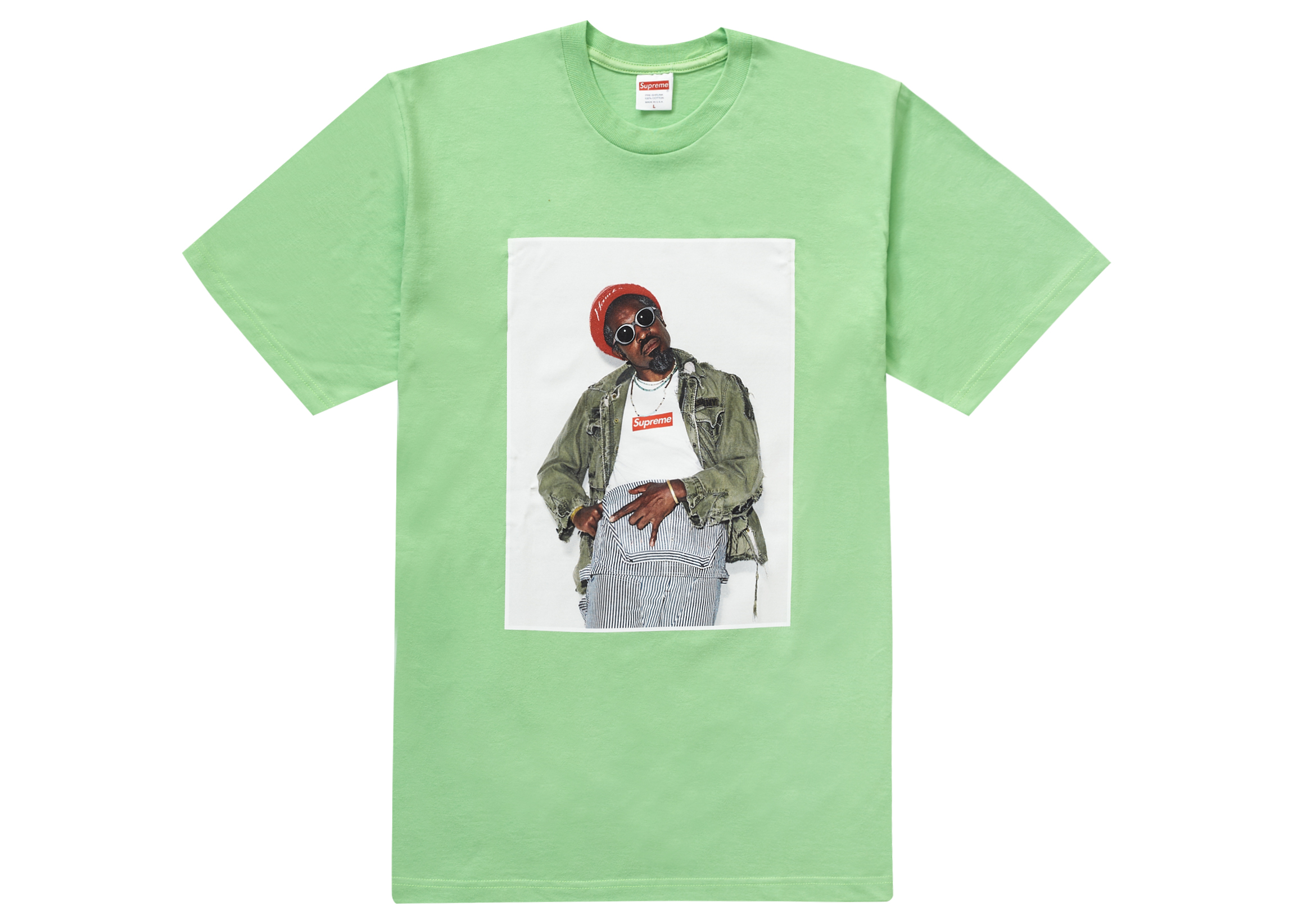 Supreme André 3000 Tee Lime メンズ - FW22 - JP