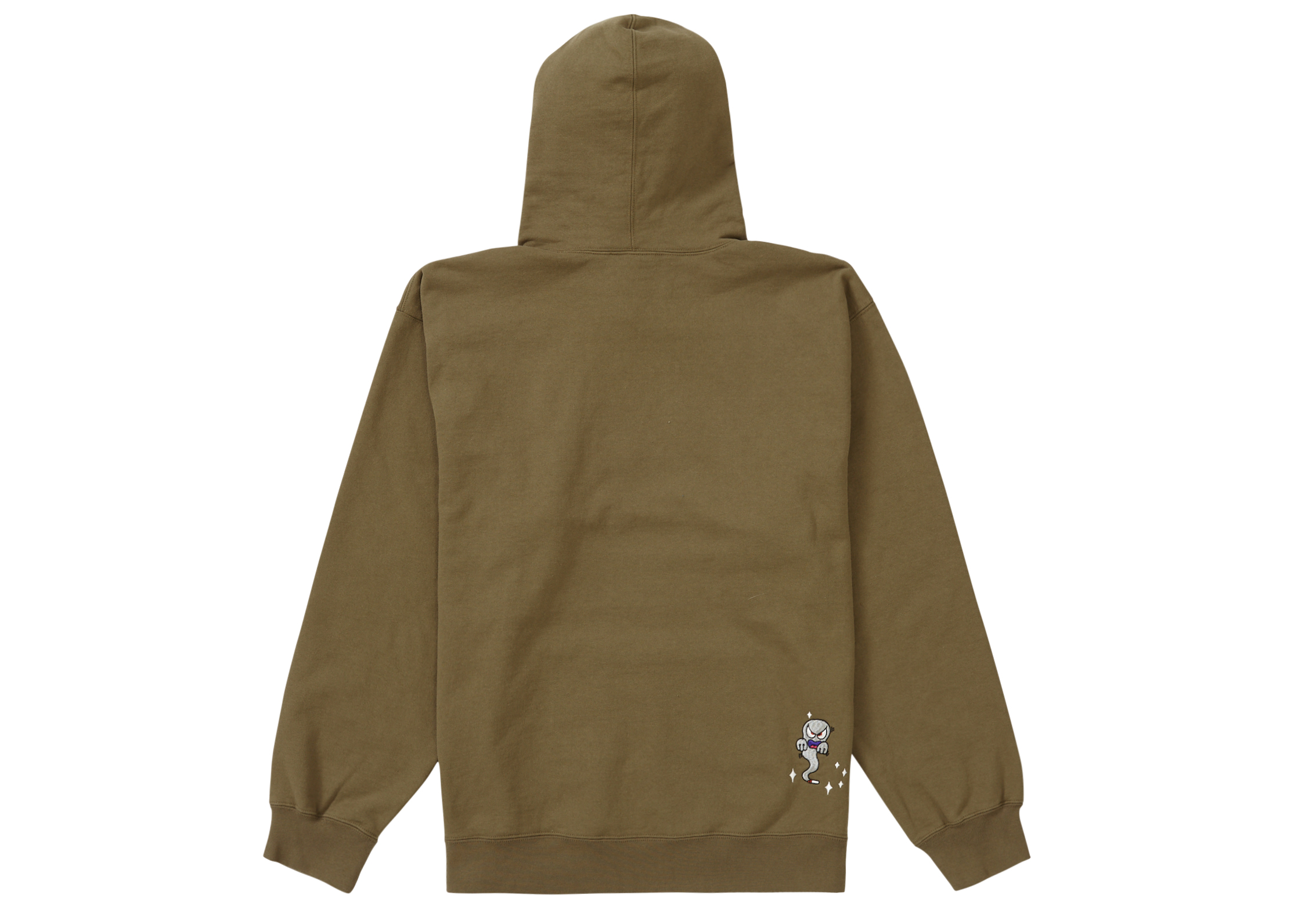 Supreme Angel Hooded Sweatshirt Olive Brown Men's - SS22 - US