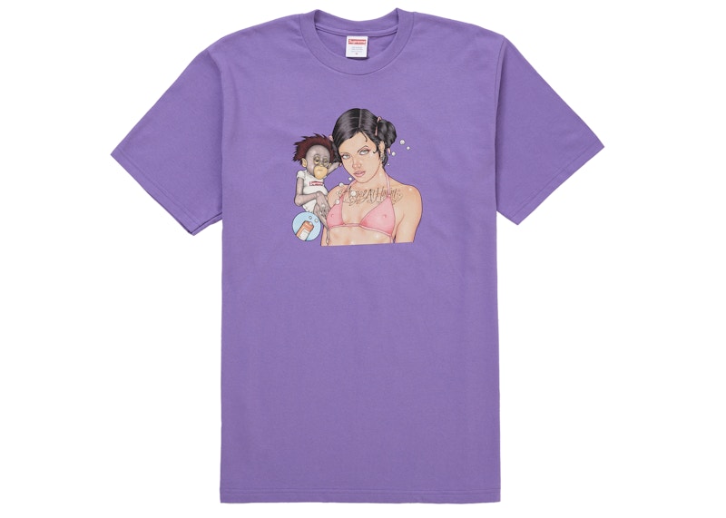Supreme Angel Tee Purple メンズ - FW25 - JP
