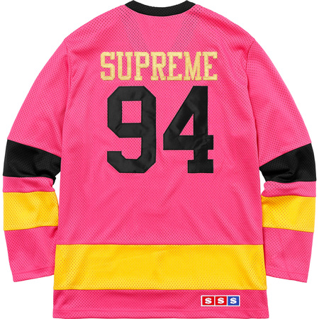 Supreme Ankh Hockey Jersey Pink メンズ - SS18 - JP
