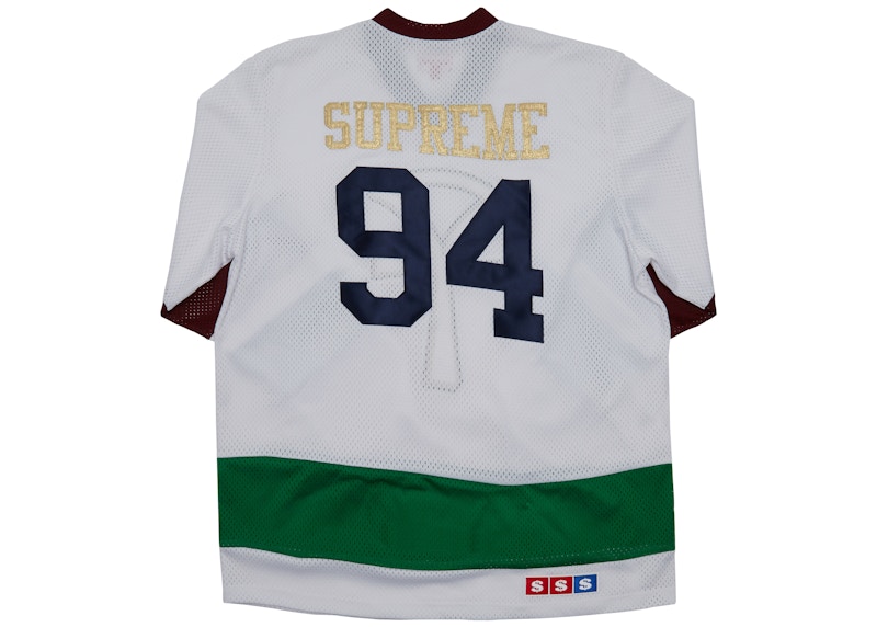 Supreme Ankh Hockey Jersey White Men's - SS18 - US