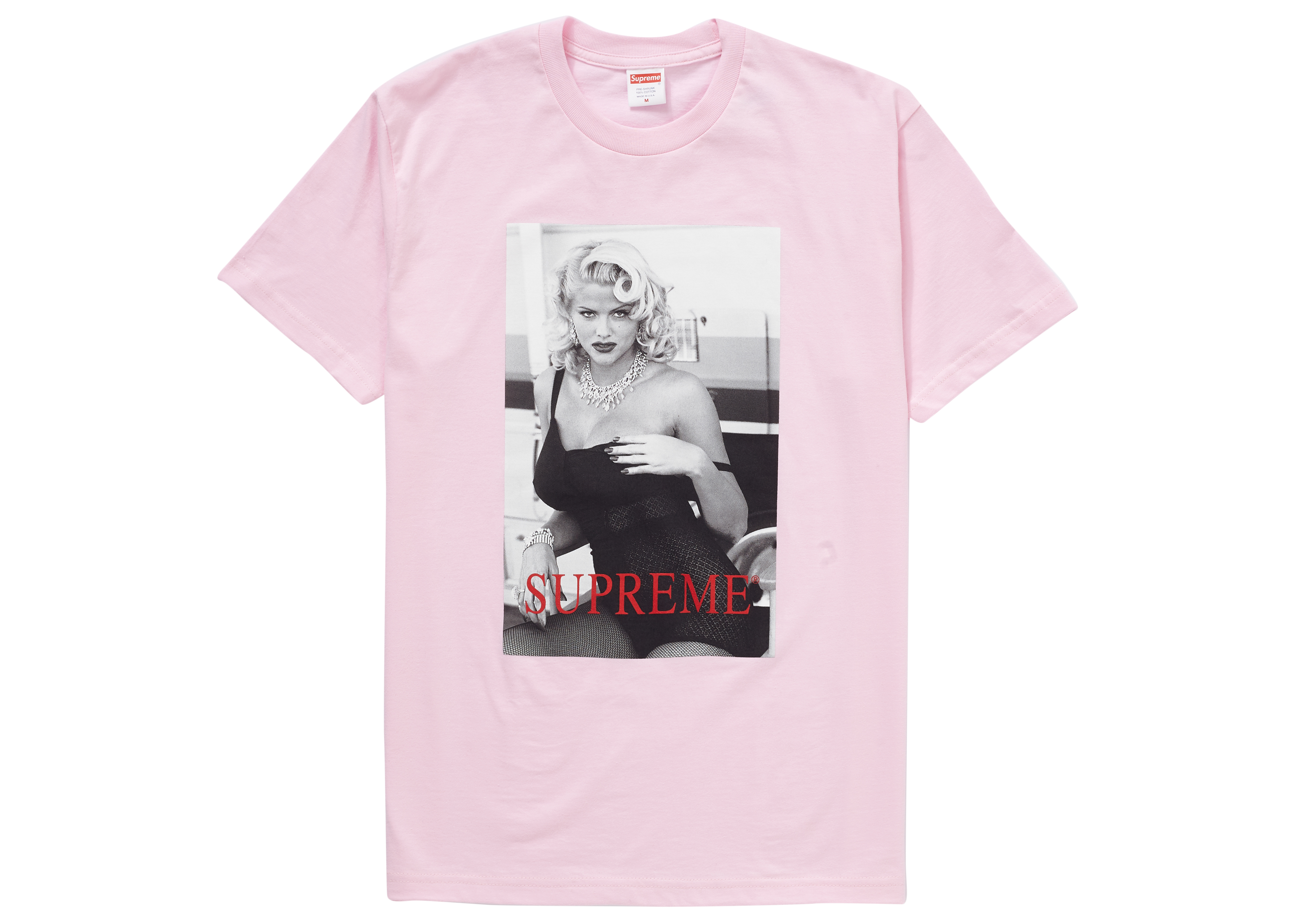 Supreme Anna Nicole Smith Tee Light Pink Men's - SS21 - US