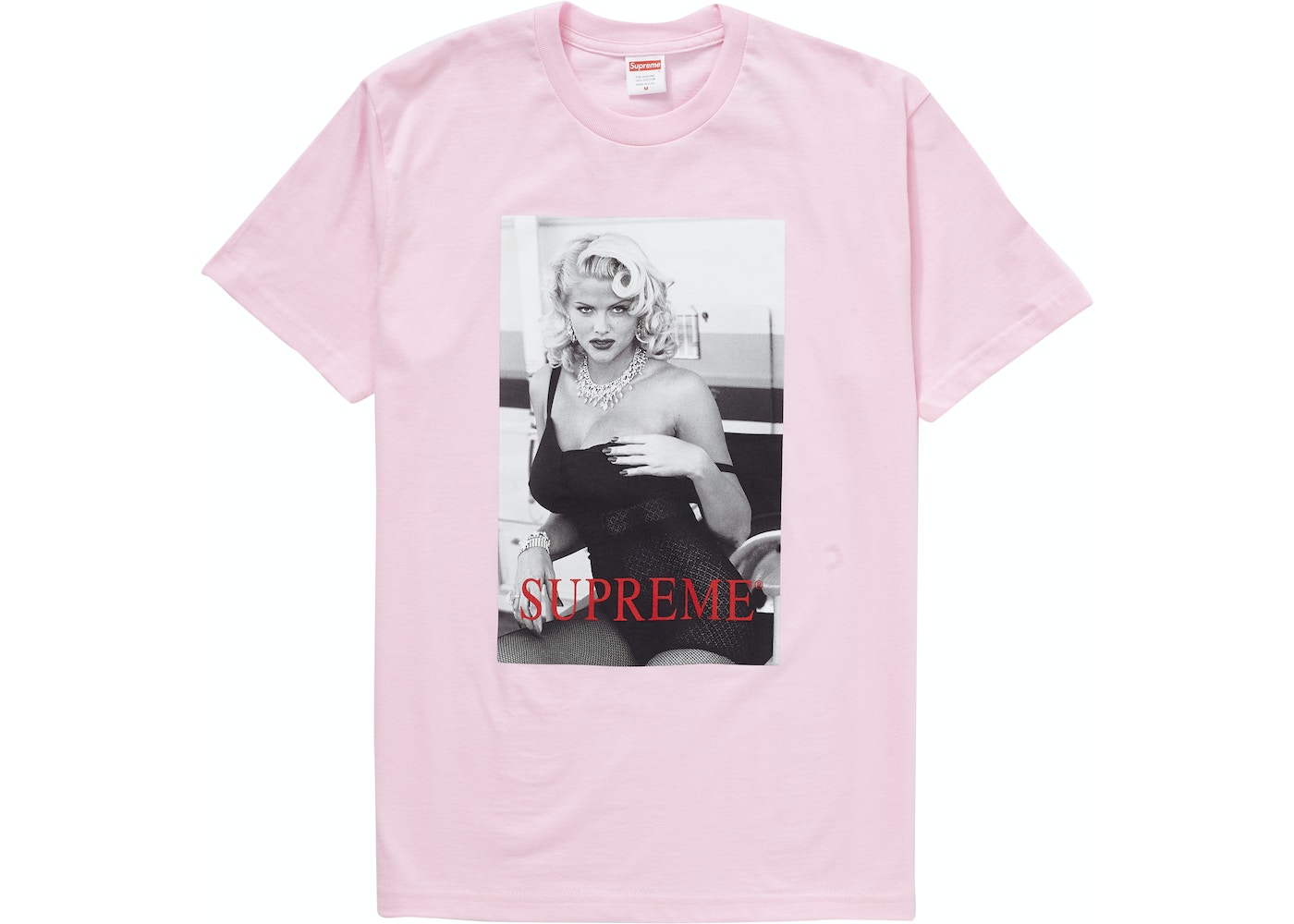 Supreme Anna Nicole Smith Tee Light Pink - SS21