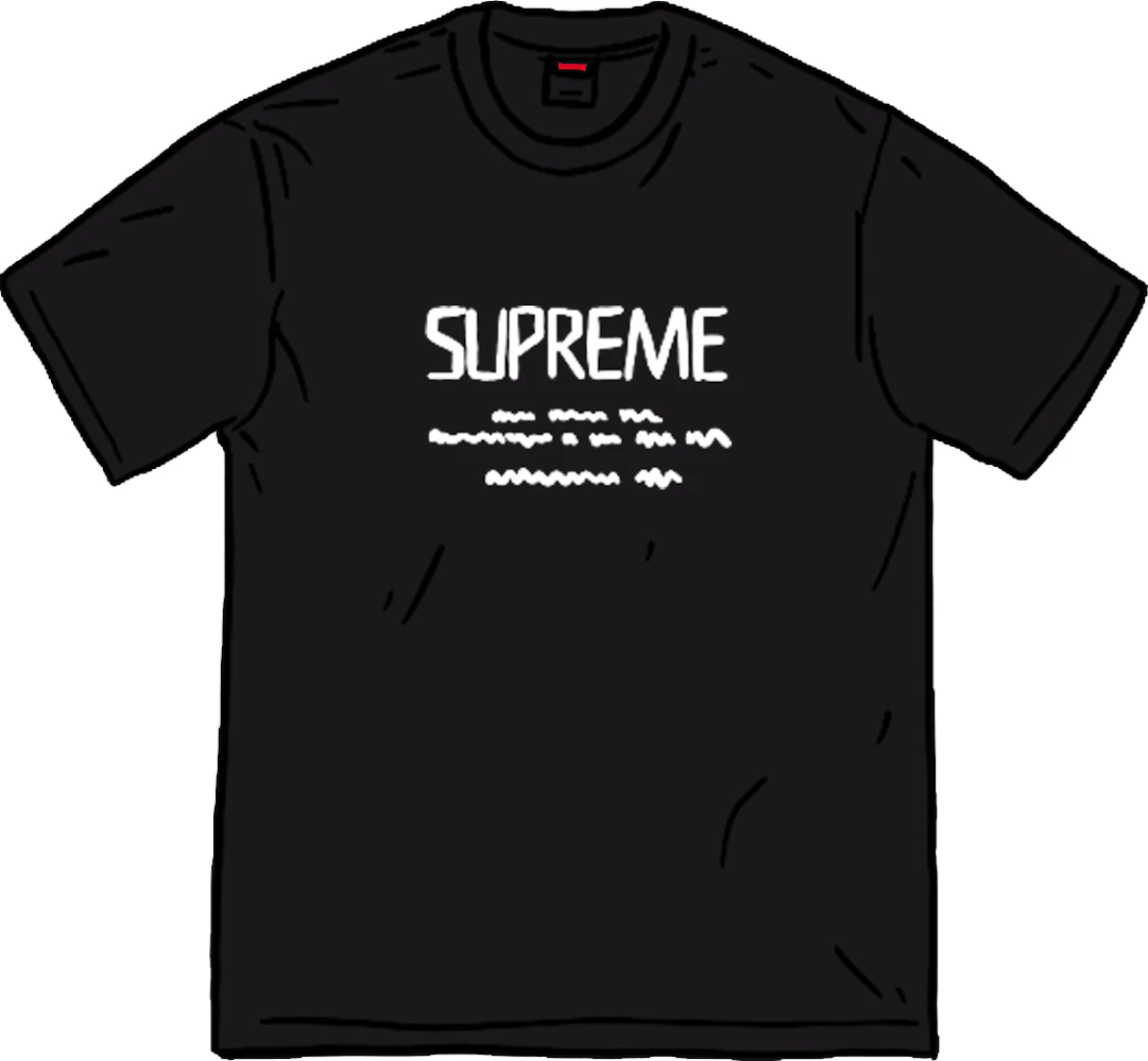 Supreme Anno Domini Tee Black Men's - SS20 - US