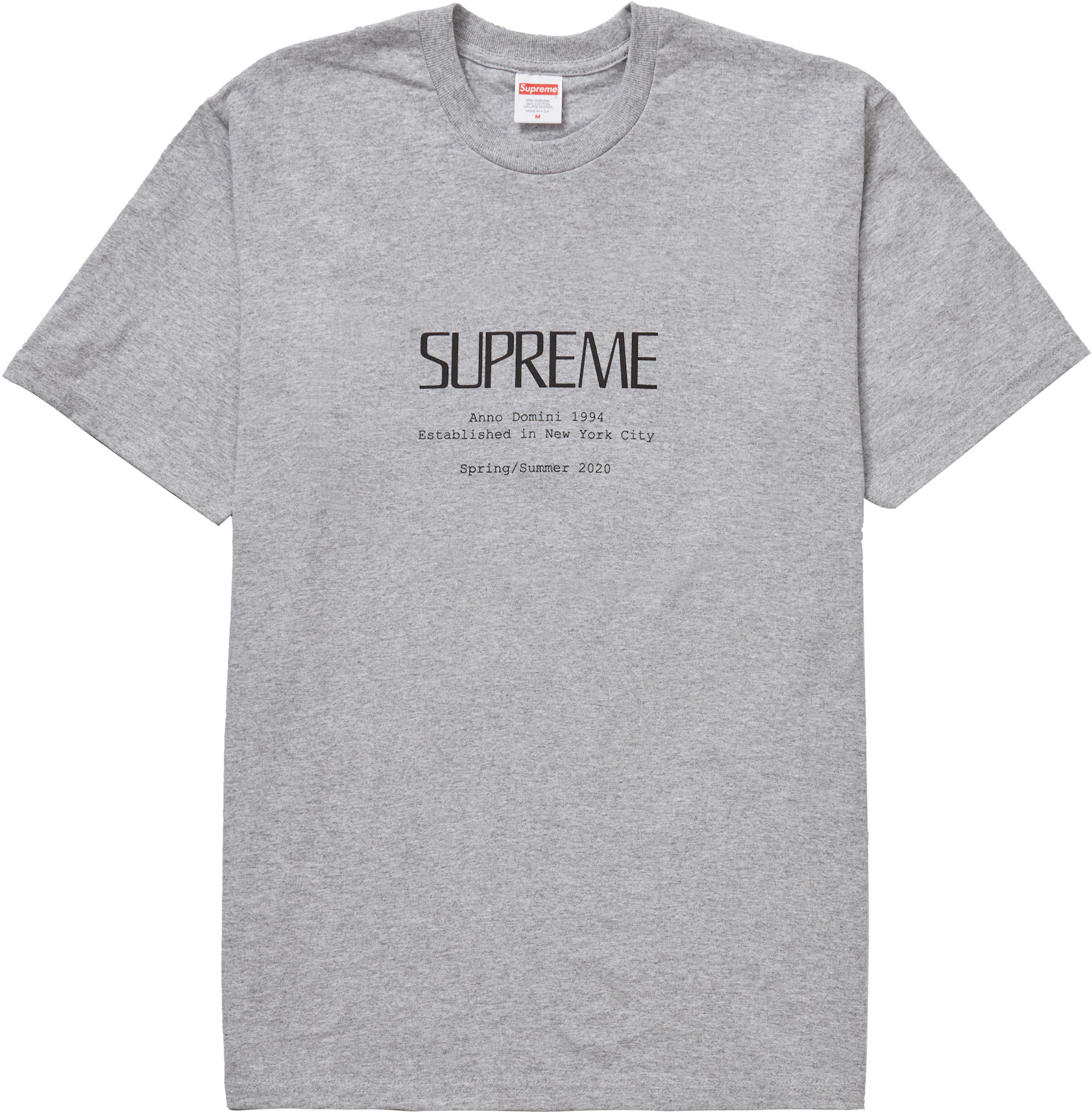Supreme Jersey T-shirt Sz. M • Tribunali Italiani