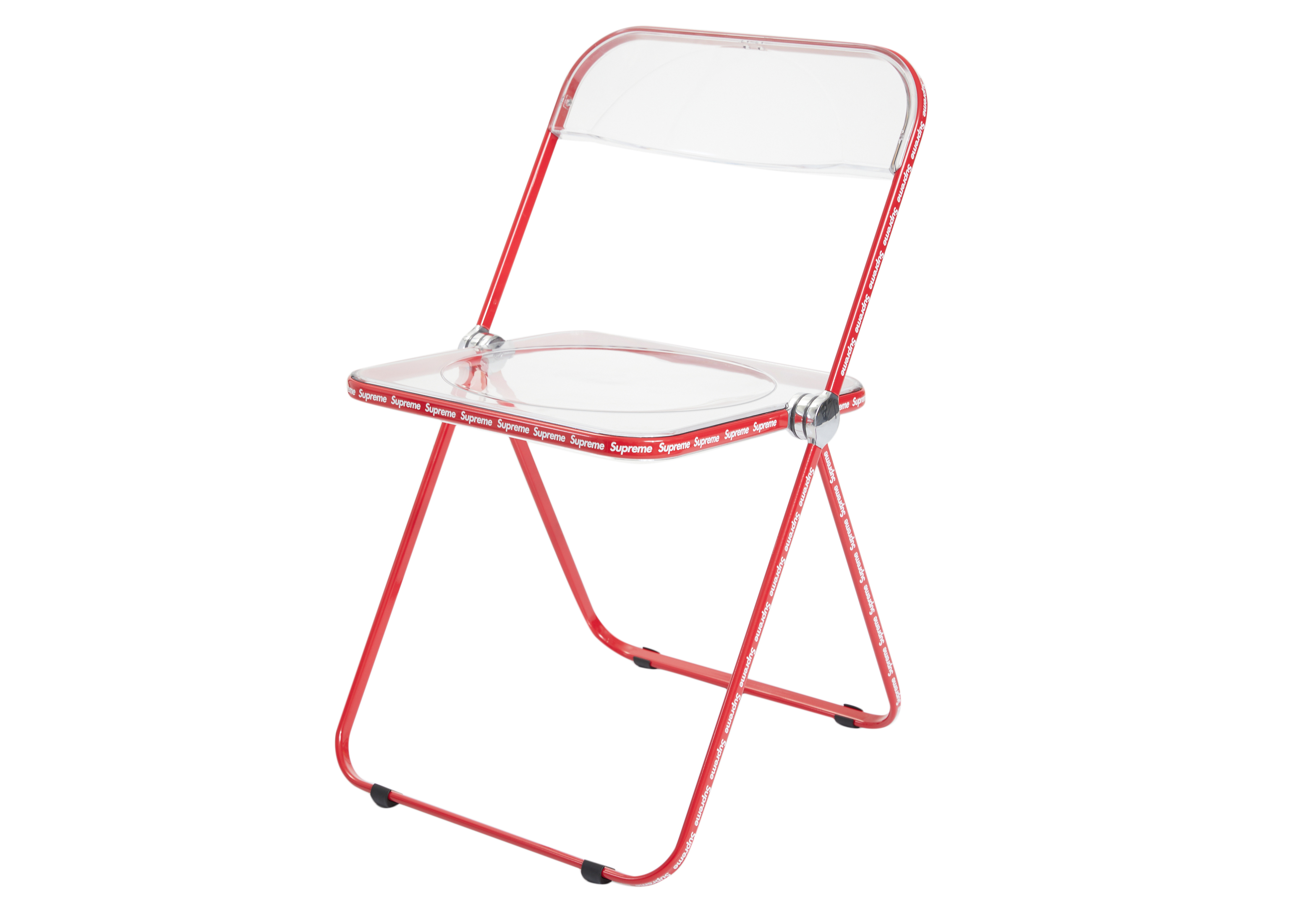 Supreme Metal Folding Chair Red - FW20 - US