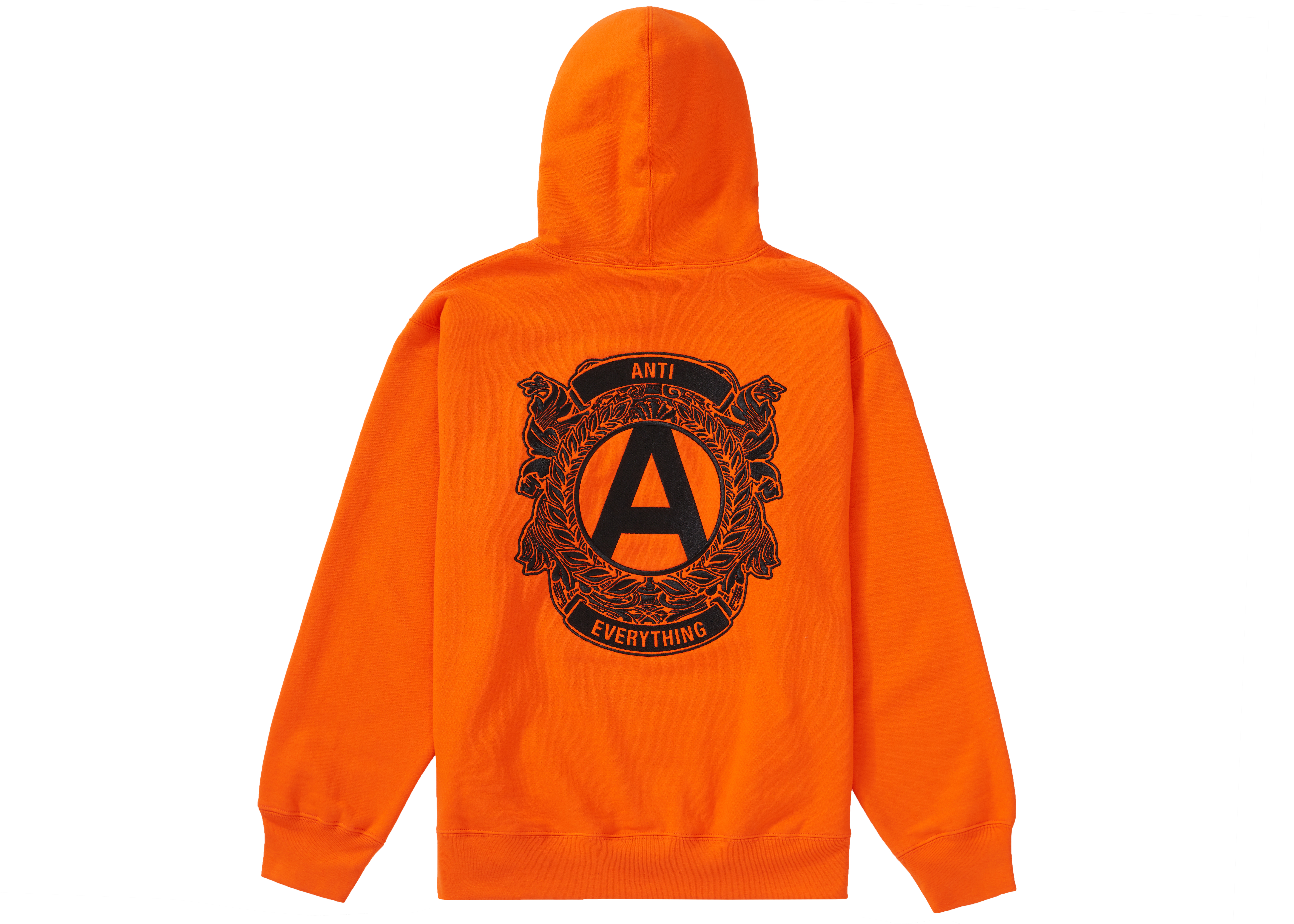 Supreme Anti Hooded Sweatshirt Orange メンズ - FW20 - JP