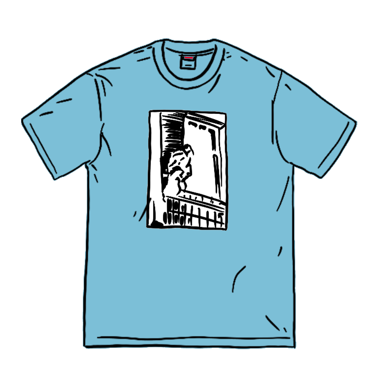 【国内廃番】シュプリーム　Anti Hero Balcony Tee Tシャツ/カットソー(半袖/袖なし)