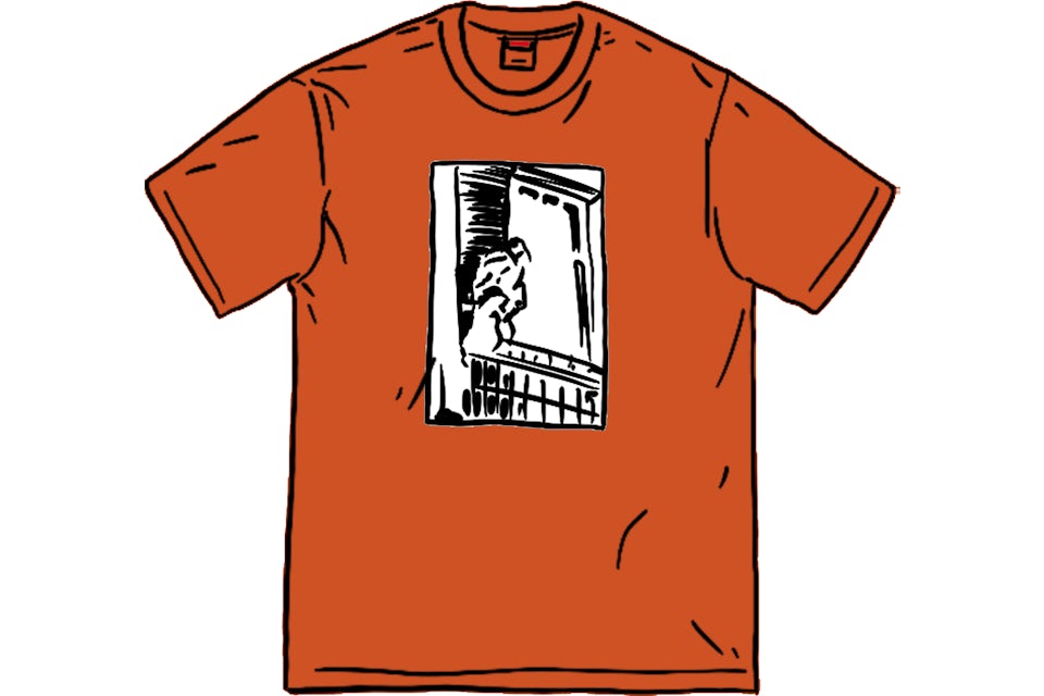 Supreme antihero balcony tee black Clearance