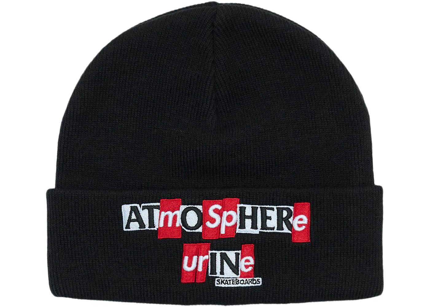 Supreme Antihero Beanie Black FW20 US - Main Image
