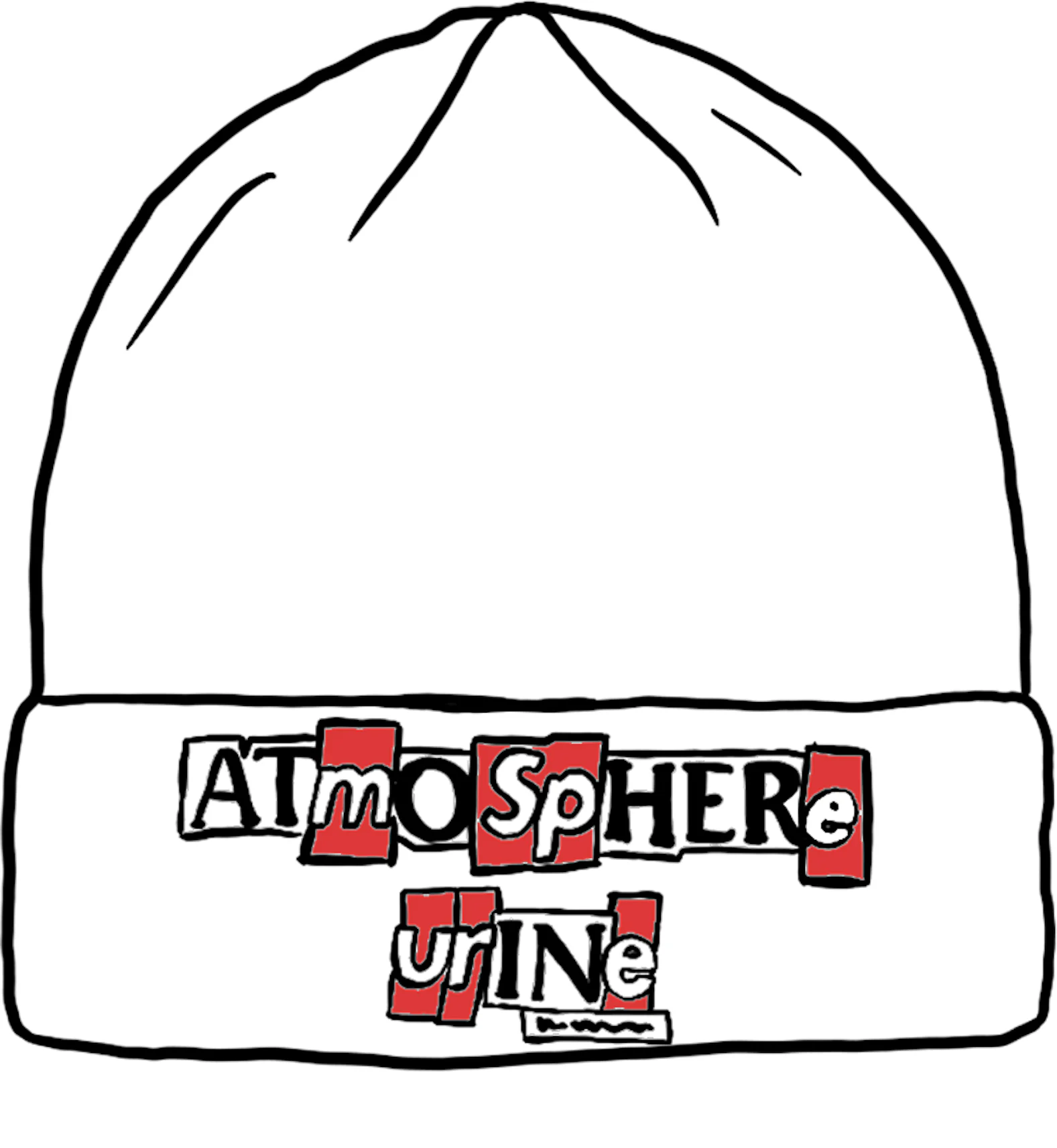 Supreme Antihero Beanie White