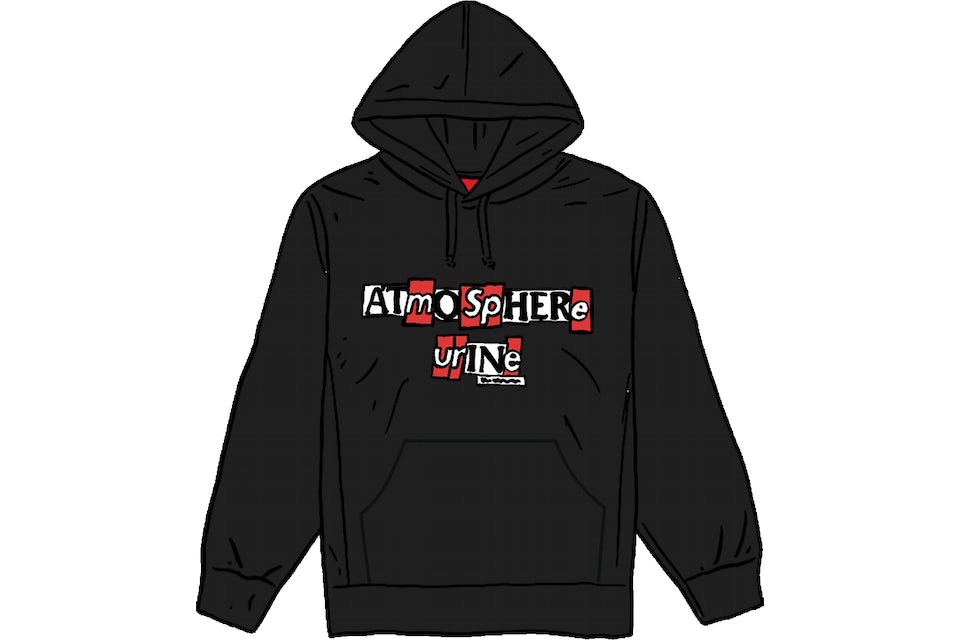 Supreme Antihero Hooded Sweatshirt Black Men's - FW20 - US