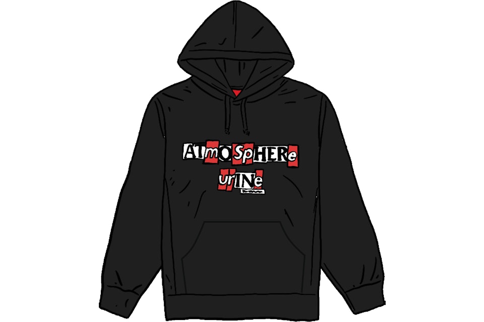Supreme Antihero Hooded Sweatshirt Black - FW20 Men's - US