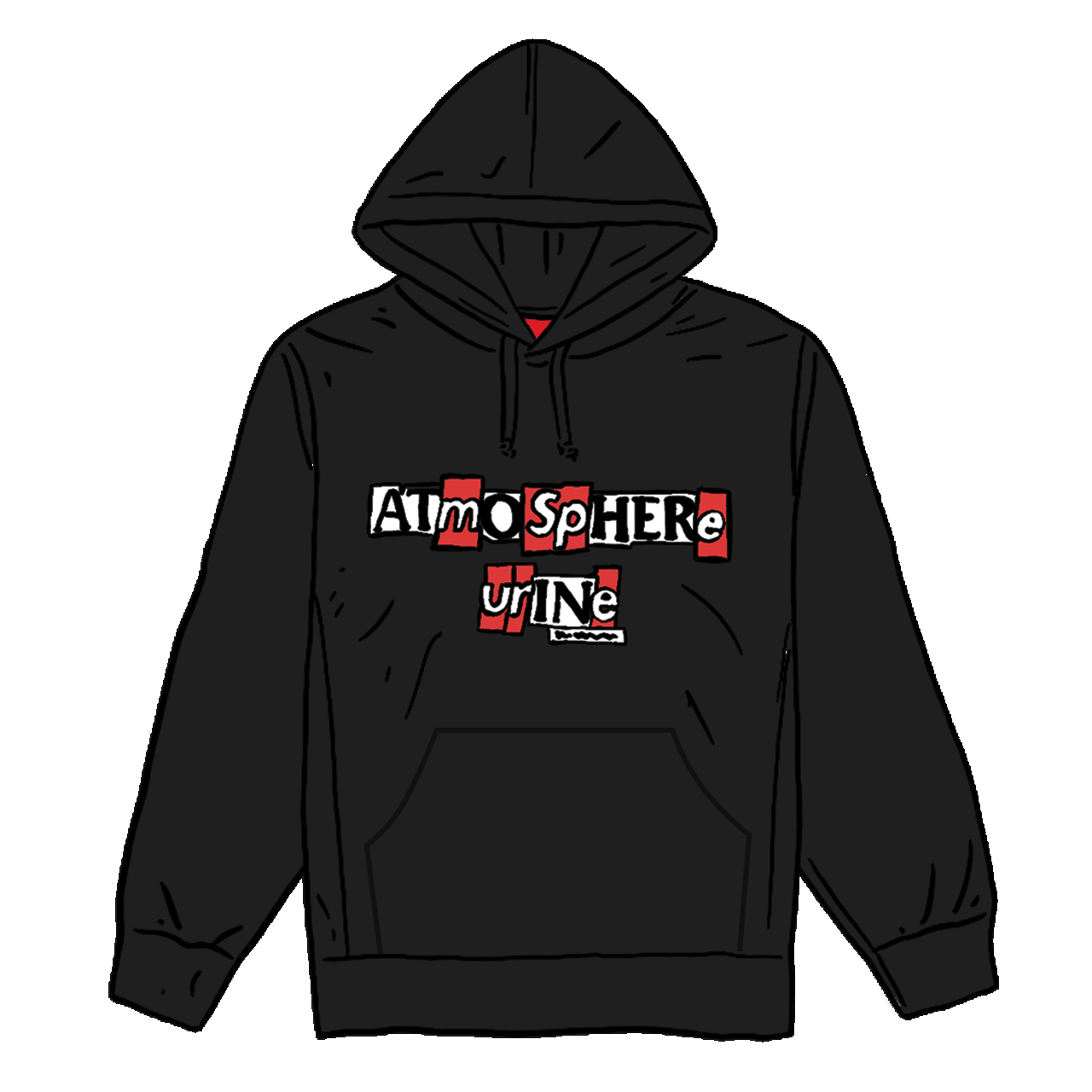 Supreme Antihero Hooded Sweatshirt Black - FW20 - TW