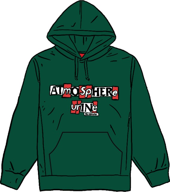 Supreme ANTIHERO® Hooded Sweatshirt 緑